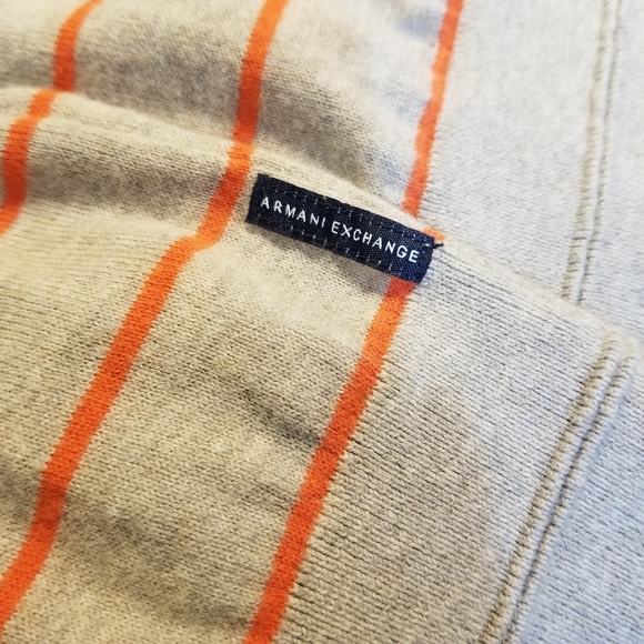 Armani Exchange v-neck cotton cashmere sweater - Picture 6 of 6